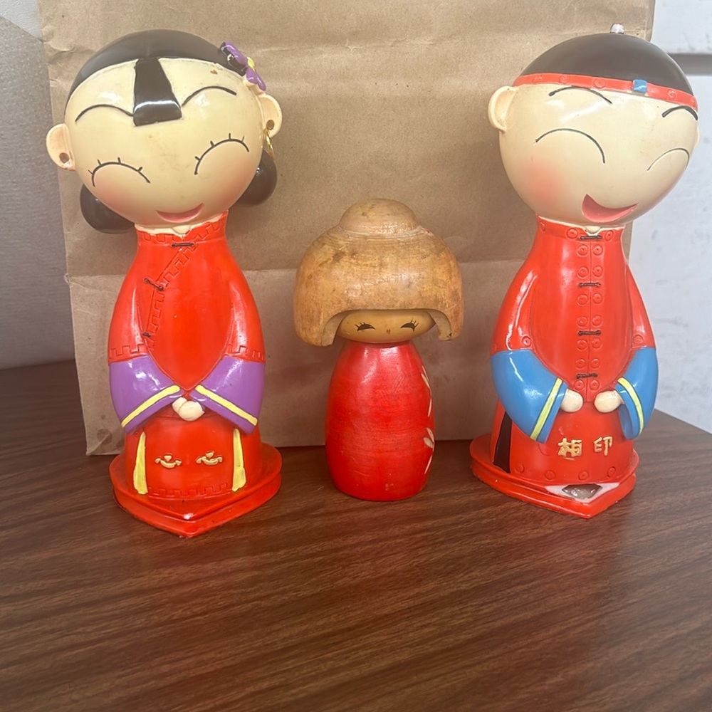 Wooden dolls